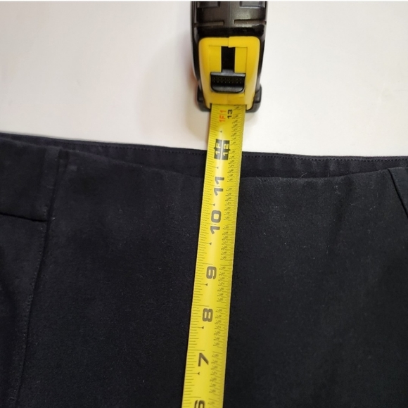 Michel Studio Black High Waisted Skinny Stretchy Ponte Pants - Picture 6 of 7